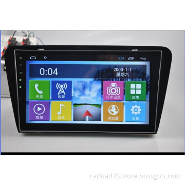 10.2in Pure Android 4.2.2 One DIN Car DVD Player for Skoda Octavia 2014